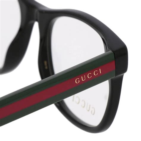 gucci 52mm rectangle optical glasses|gucci eyeglasses frames for men.